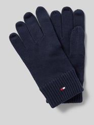 Handschuhe mit Logo-Stitching von Tommy Hilfiger Blau - 20