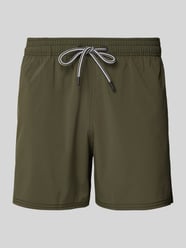 Regular Fit Shorts mit Label-Patch Modell 'NELSON' von FIRE + ICE - 21
