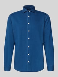 Regular Fit Businesshemd aus reiner Baumwolle Modell 'Casual Spread Kent' von Seidensticker - 30