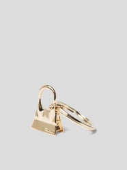 Schlüsselanhänger mit Label-Prägung von Jacquemus Gelb - 1