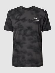 T-Shirt mit Logo-Print Modell 'Rush' von Under Armour Schwarz - 11