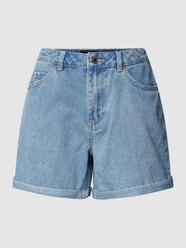 Korte jeans met vaste omslagen, model 'ZURI' van Vero Moda Blauw / turquoise - 39