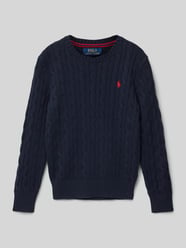 Strickpullover mit Zopfmuster von Polo Ralph Lauren Teens - 3