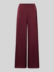 Stoffhose mit elastischem Bund von V by Vera Mont Bordeaux - 18
