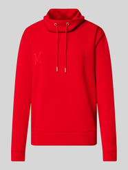 Sweatshirt mit Statement-Print von Christian Berg Woman Rot - 26