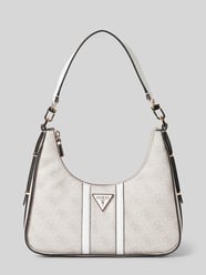 Handtasche mit Label-Applikation Modell 'NOREEN' von Guess Grau - 22