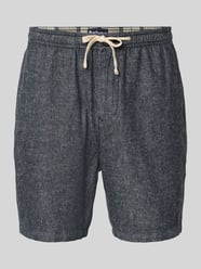 Bermudy o kroju regular fit z Mieszanka lnu i bawełny Model 'STILLWATER' od Barbour - 18