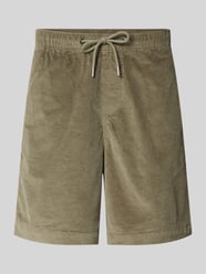 Regular fit sweatshort van katoenmix van Selected Homme - 28
