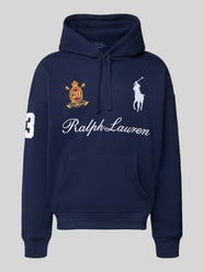 Hoodie met labelstitchings en kangoeroezak van Polo Ralph Lauren - 36