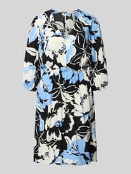 Knielanges Kleid aus Viskose im Allover-Look Modell 'Fe44li' von ZABAIONE - 11
