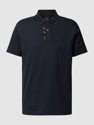 Regular Fit Poloshirt mit Label-Print Modell 'RAMON3' von FIRE + ICE Blau - 1