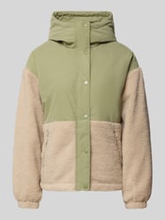 Regular Fit Jacke mit Kunstfellbesatz Modell 'Blocking' von Mazine - 38