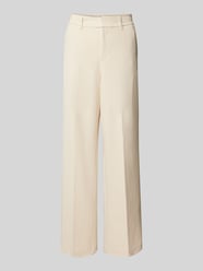 Loose Fit Weite Hose mit Viskose-Anteil in Piqué-Qualität von s.Oliver RED LABEL Beige - 15