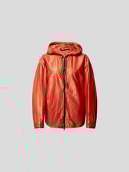 Jacke mit Glanz-Optik von Ahirain Rot - 2