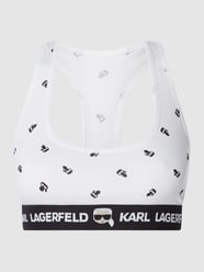 Bustier mit Stretch-Anteil  von Karl Lagerfeld Weiß - 18