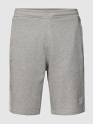 Sweatshorts mit Logo-Stitching von adidas Originals Grau / Schwarz - 11