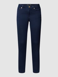 Jeansy z aplikacją z logo model ‘SELMA’ od MICHAEL Michael Kors Czarny - 12
