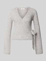 Regular Fit Cardigan mit Woll-Anteil in Wickel-Optik von Gina Tricot - 25