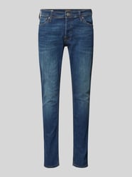 Slim Fit Jeans im 5-Pocket-Design Modell 'Glenn' von Jack & Jones Blau - 5