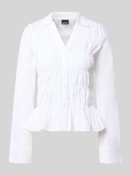 Slim Fit Bluse mit Smok-Details von Gina Tricot - 41
