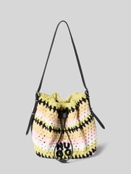 Beuteltasche aus Strick Modell 'NEEKO CR_DRAWSTRING' von HUGO Beige - 38