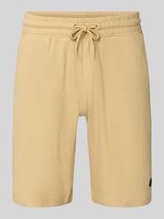 Szorty o kroju straight fit z wyhaftowanym logo model 'Fillip' od Blend - 42