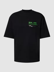 T-shirt z nadrukiem z logo model ‘JOEY’ od BALR. Czarny - 43