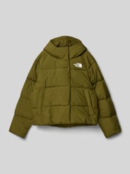 Gewatteerde lange jas met labelprint, model 'NORTH DOWN' van The North Face - 5