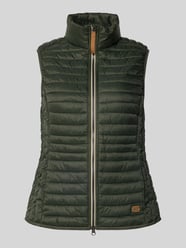 Regular fit bodywarmer met logopatch van camel active - 48