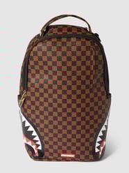 Rucksack mit Allover-Muster Modell 'SHARKS' von Sprayground Schwarz - 34