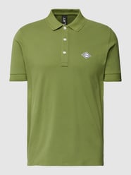 Koszulka polo w jednolitym kolorze od Replay Zielony - 45