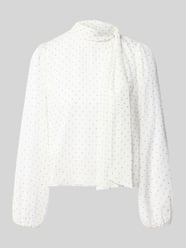 Schluppenbluse mit elastischen Ärmelabschlüssen Modell 'Dorellie' von Neo Noir - 42