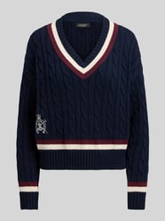 Regular fit gebreide pullover van puur katoen van Lauren Ralph Lauren - 32