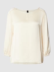 Blusenshirt aus Viskose mit 3/4-Arm von Marc Cain Beige - 5