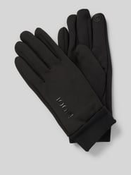 Handschuhe mit Label-Schriftzug von JOOP! Collection Schwarz - 28