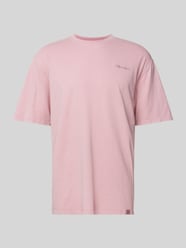 T-Shirt mit Label-Stitching Modell 'PLENTYWOOD' von Dickies Pink - 5