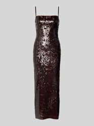 Nauwsluitende cocktailjurk met sequins van Jake*s Cocktail - 13