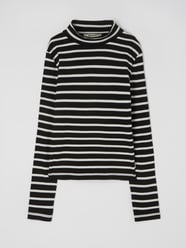 Shirt met lange mouwen met streepmotief  van Garcia Grijs / zwart - 40