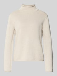 Regular Fit Rollkragenpullover aus reiner Baumwolle von Marc O'Polo - 42