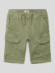 Bermuda met steekzakken, model 'Jared' van Pepe Jeans Groen - 23