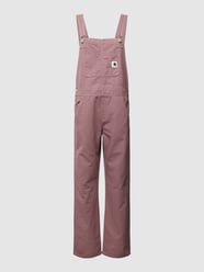 Tuinbroek met verstelbare bandjes, model 'BIB' van Carhartt Work In Progress Roze - 44
