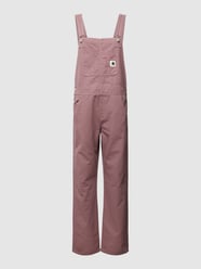 Tuinbroek met verstelbare bandjes, model 'BIB' van Carhartt Work In Progress Roze - 7