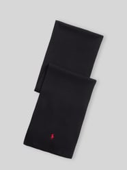 Schal aus reiner Wolle mit Logo-Stitching von Polo Ralph Lauren - 34