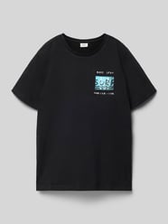 męski t-shirt o kroju regular fit z czystej bawełny od s.Oliver RED LABEL - 20