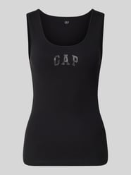 Slim Fit Top mit Logo-Print von GAP - 4