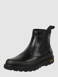 Chelsea boots in leerlook, model 'Gretna' van Blauer USA Zwart - 3