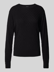 Gebreide pullover met structuurmotief van More & More - 20