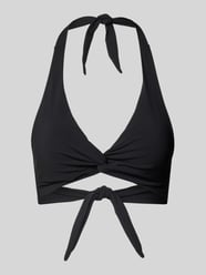 Góra od bikini z detal z logo model 'SOLID' od Barts - 3