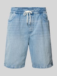 Relaxed Fit Jeansshorts mit elastischem Bund von REVIEW - 2