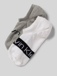 Socken mit Label-Print im 2er-Pack von CK Calvin Klein - 3